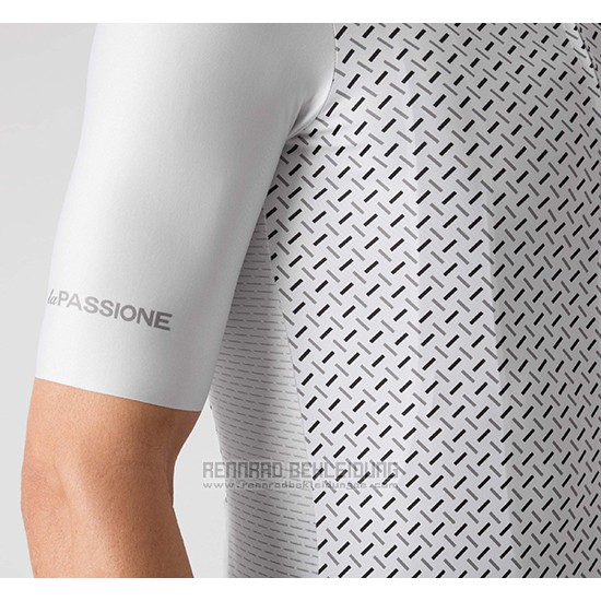 2019 Fahrradbekleidung La Passione Wei Trikot Kurzarm und Tragerhose - zum Schließen ins Bild klicken